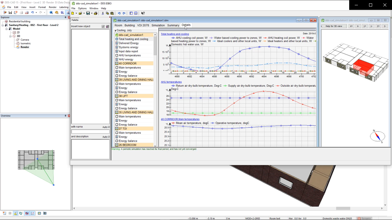 Cooling load calculation